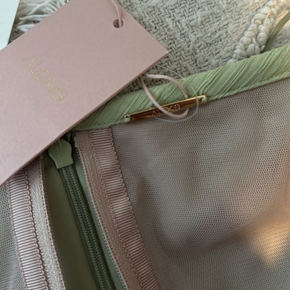 NWT ALEXIS ROMANI SAGE DRESS LARGE SOLD OUT - Picture 7 of 7